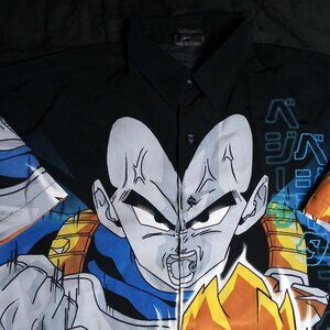 Vintage Dragon Ball Z Button Down Hawaiian Shirt